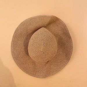 straw floppy hat